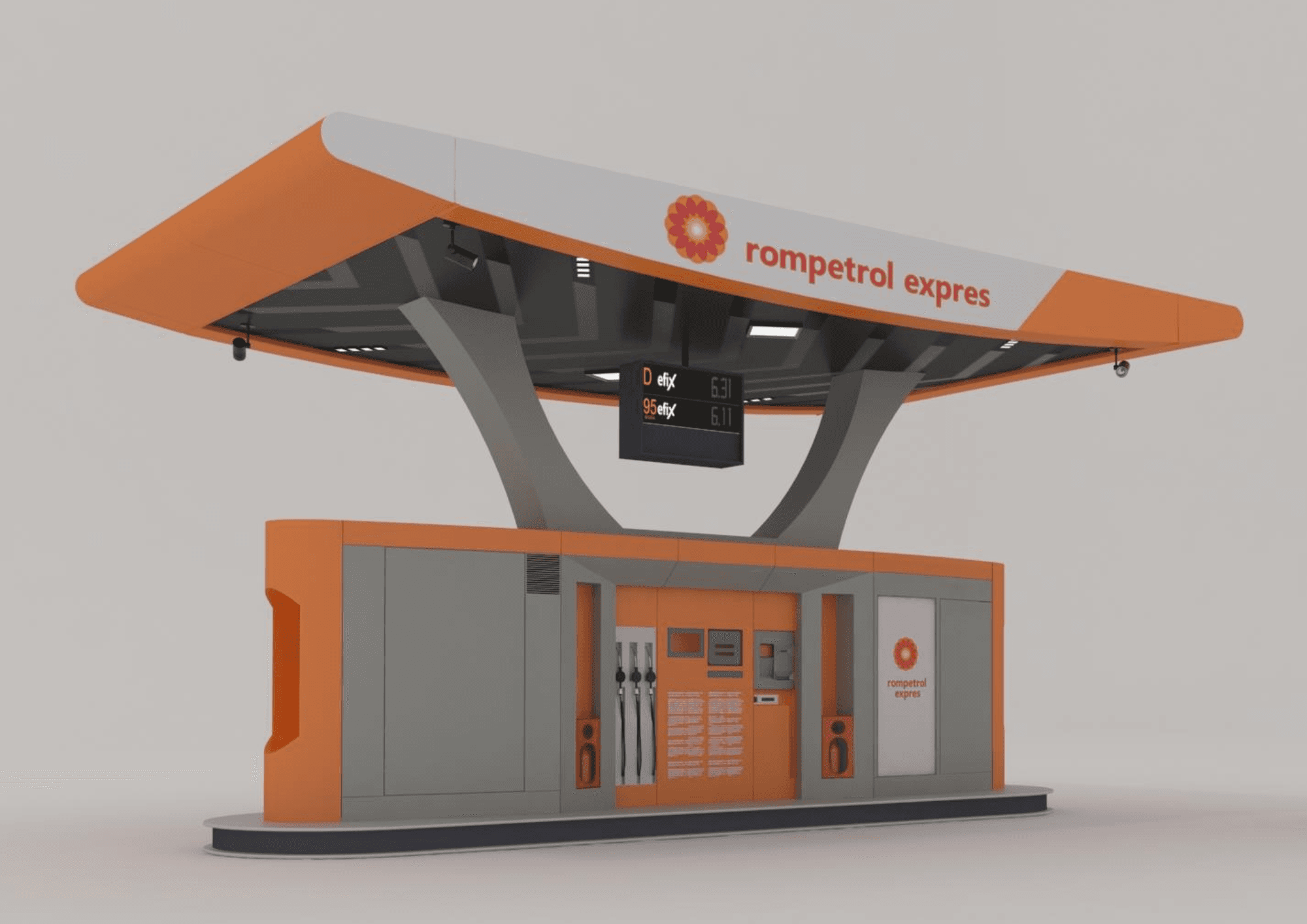 Gas Station Network - Various Locations, Romania
