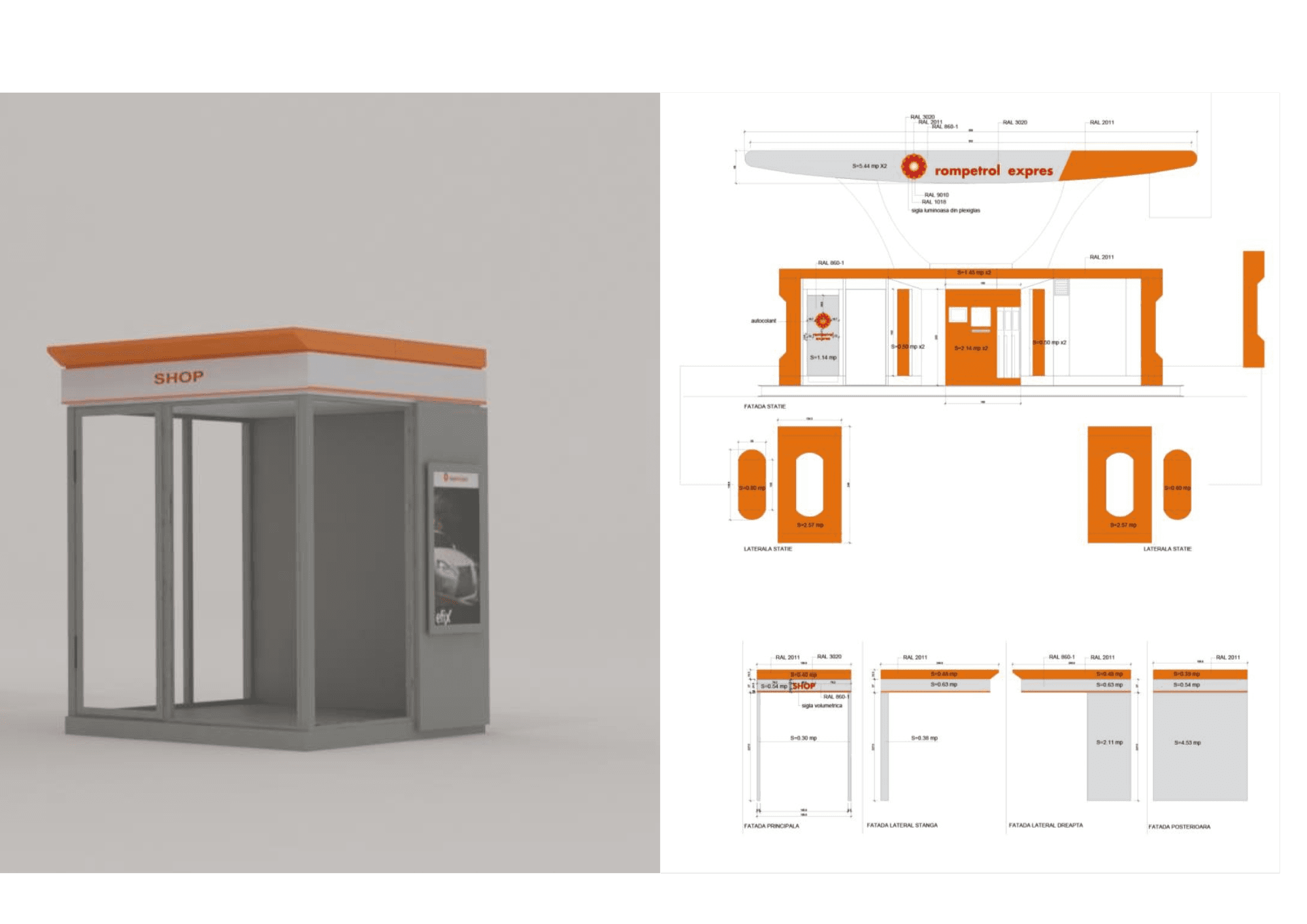 Gas Station Network - Various Locations, Romania