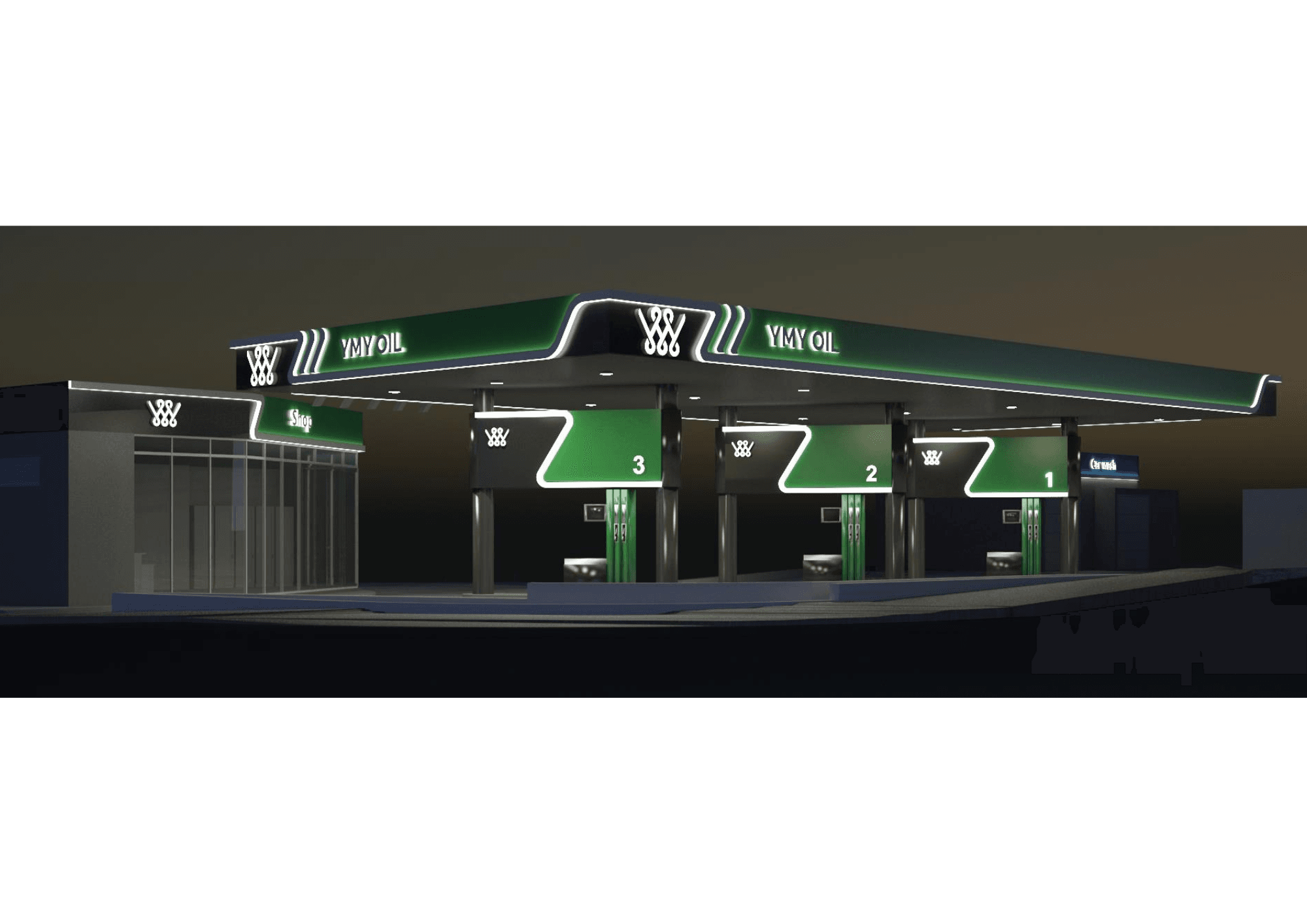 YMY Oil Gas Station Network - Târgu Jiu, Romania