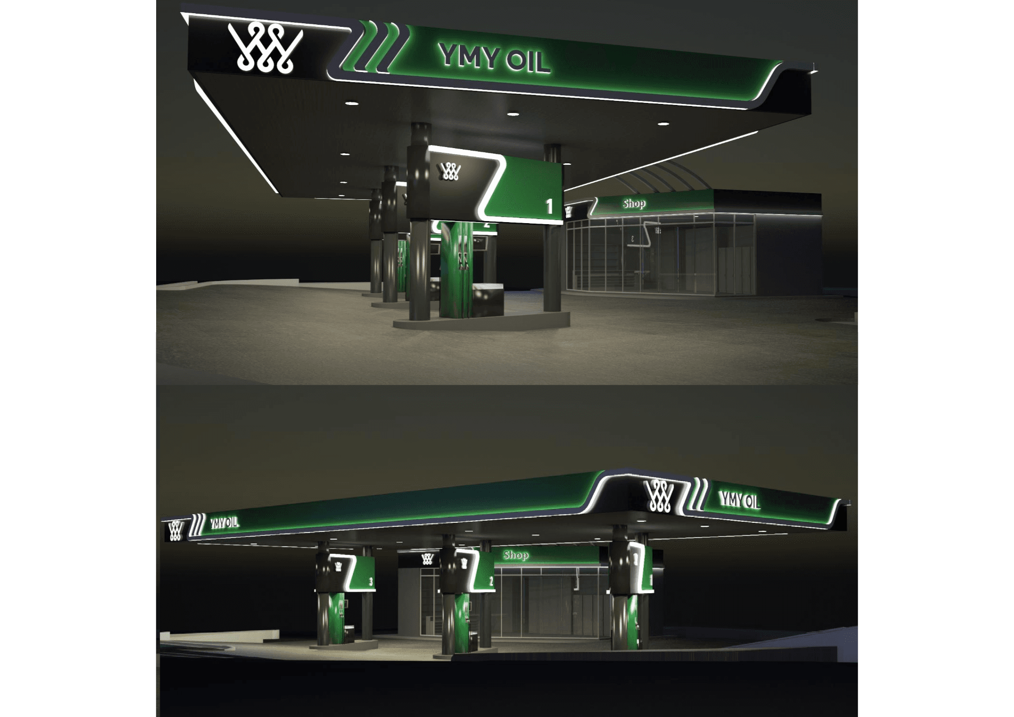 YMY Oil Gas Station Network - Târgu Jiu, Romania